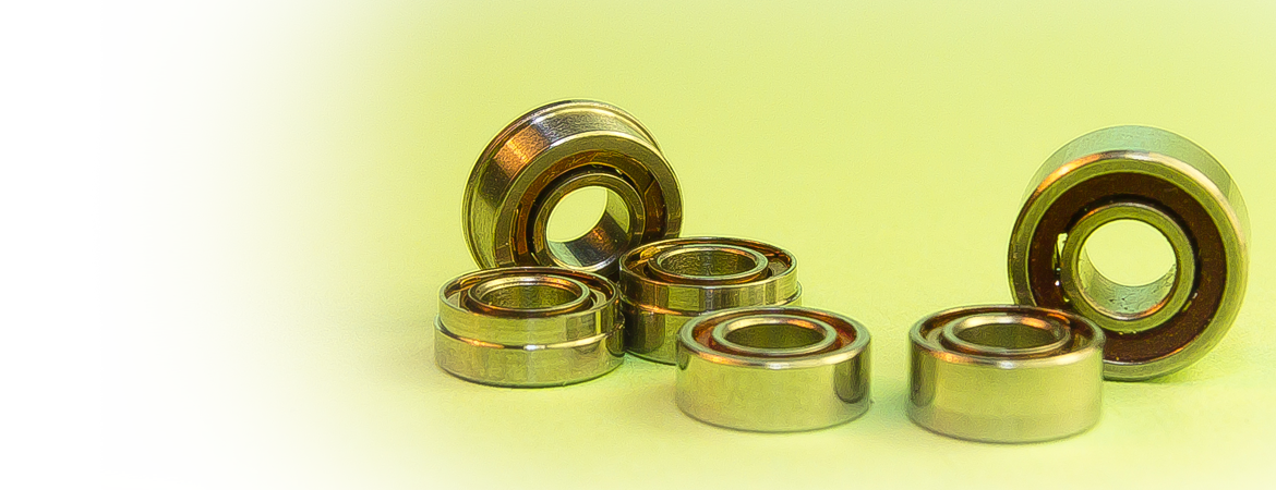 Manufacture of bearings for medical equipment
